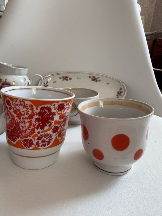 Чайні чашки і посуд СРСР