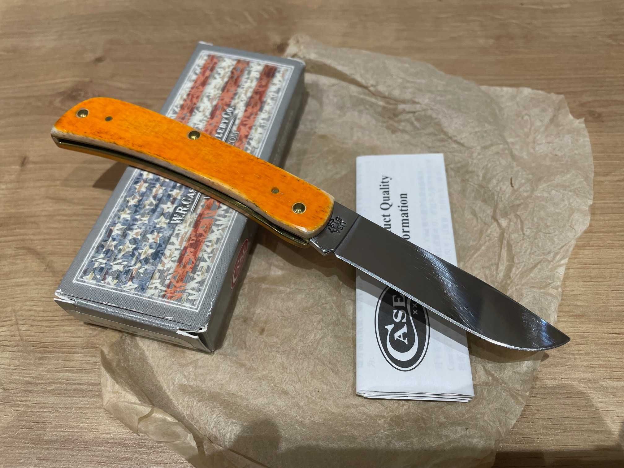 Nóż scyzoryk Case XX Orange Sod Buster
