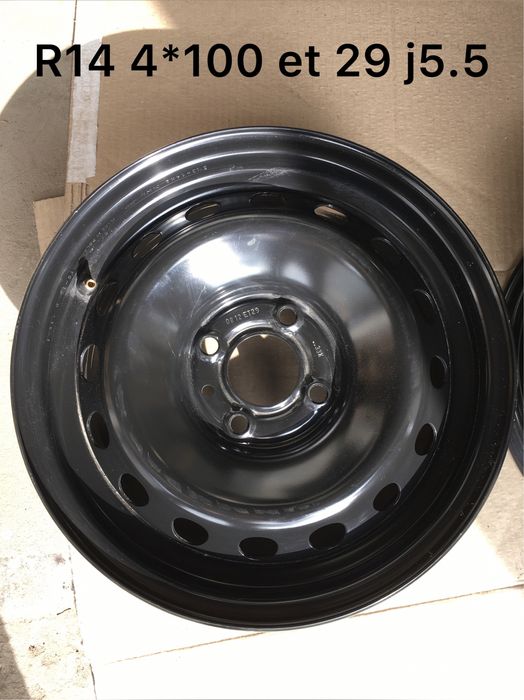НОВИЙ ДИСК R14 4*100 j5.5 et 27 made in Poland