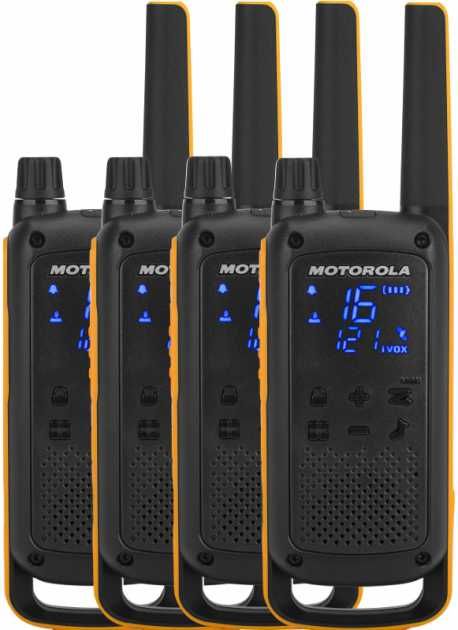 Рация портативна 4 штуки Motorola Talkabout T82 Extreme Quad Pack