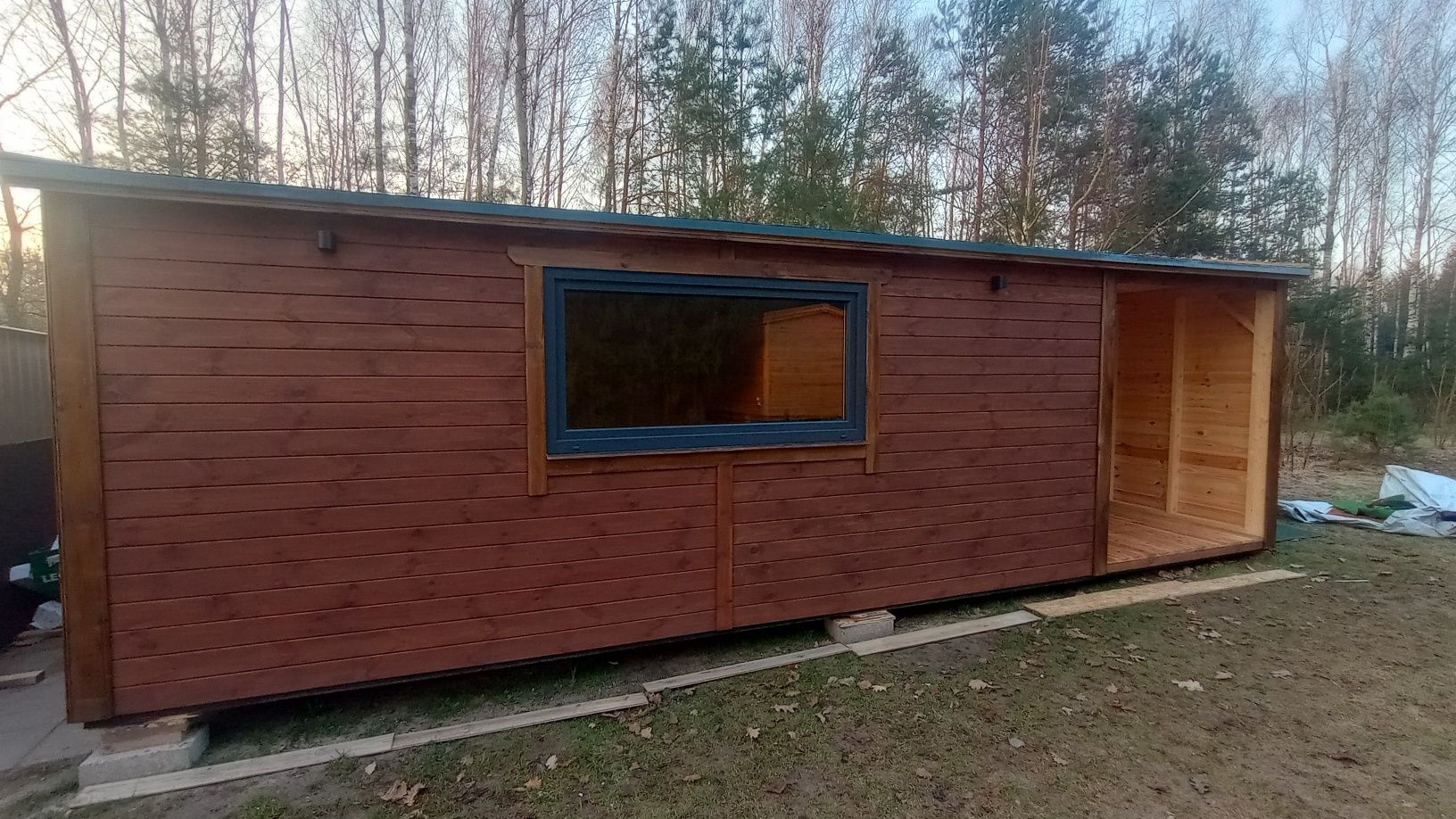 Domek ogrodowy całoroczny holenderski angielski
