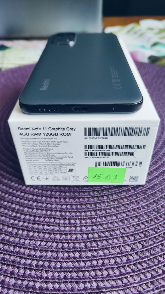 Xiaomi Redmi Note 11 4 GB / 128 GB (LTE).