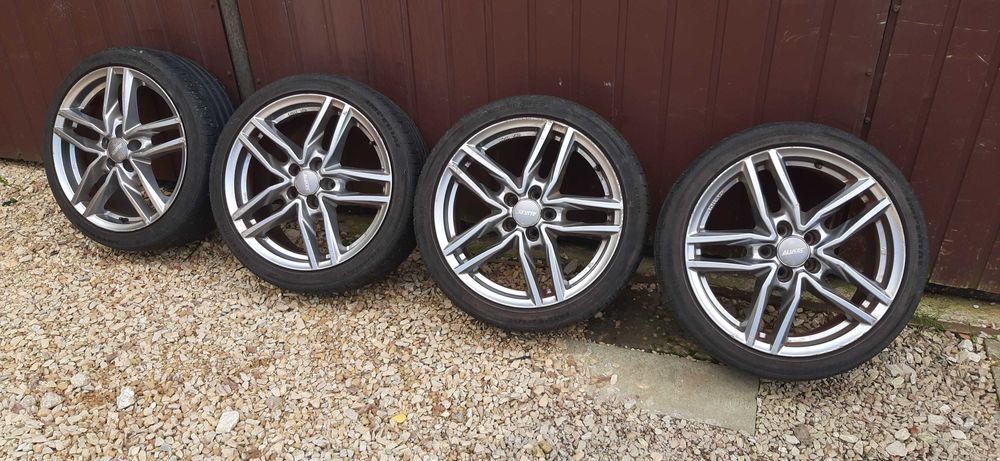Koła 215/40 R17 5x100 Alufelgi + opony letnie VW Audi Seat 7,5J ET38