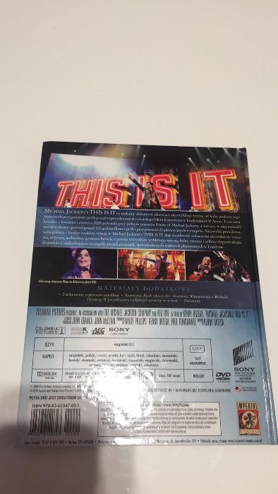 Michael Jackson This is It DVD