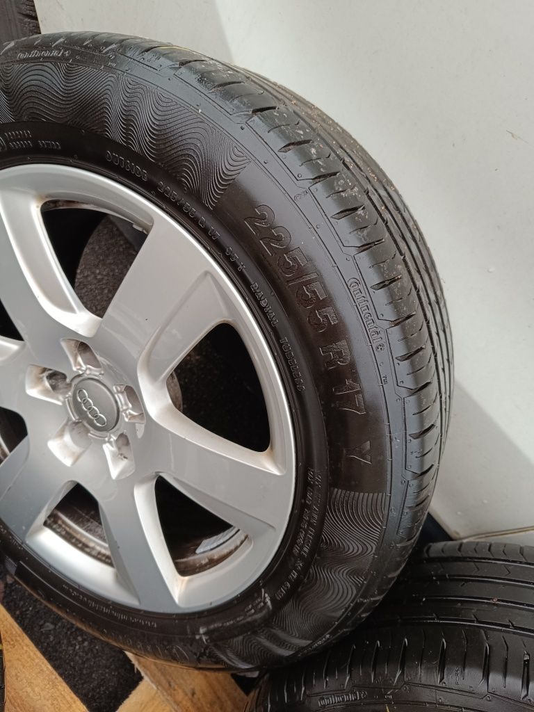 Koła felgi aluminiowe 17 cali Audi VW 225/55/17
