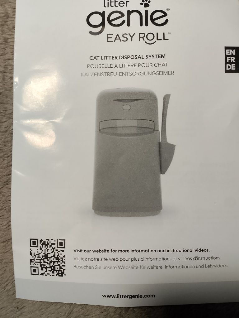 Kosz litter locker na żwirek nowy