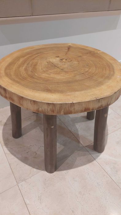 Mesa de apoio da AREA STORE - Teca natural