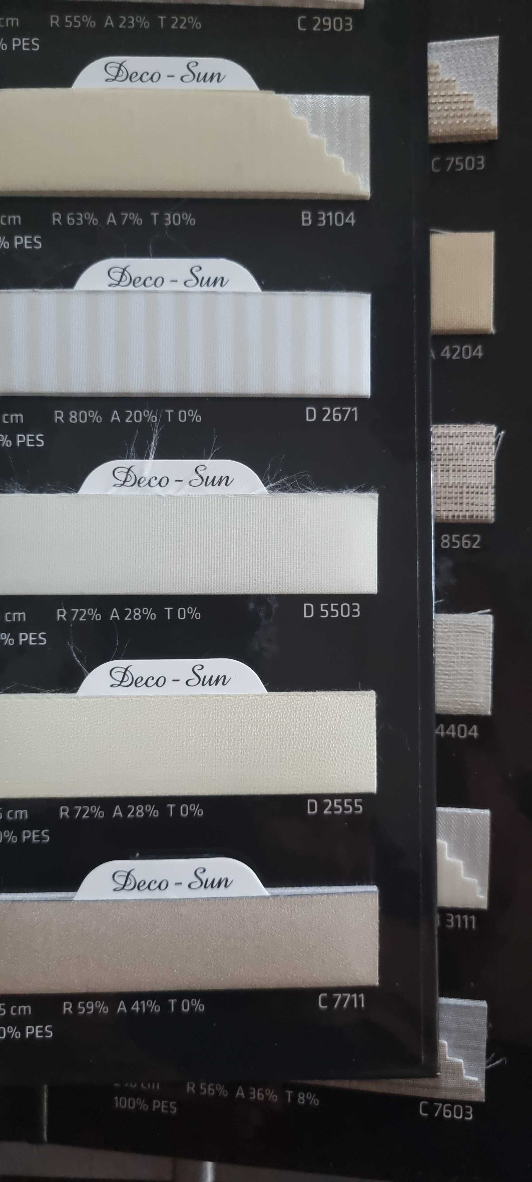 Plisa okienna, żaluzja plisowa Deco Sun Top-Line