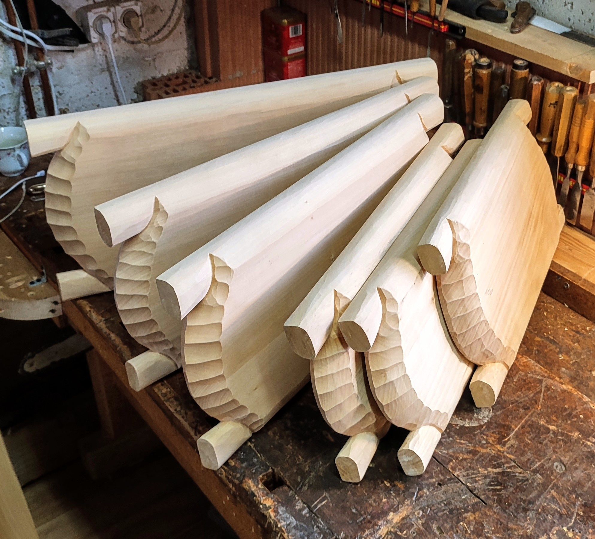 Koryto drewniane góralskie 70x30x5cm