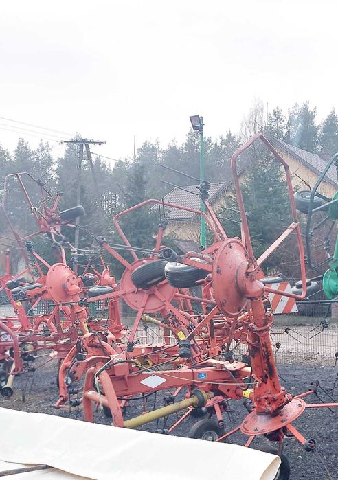 Przetrzasarka do siana kuhn deutz fella krone claas