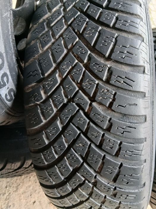 Opony zimowe  z felgami 5x112 continental 195/65 15 zima 2022r