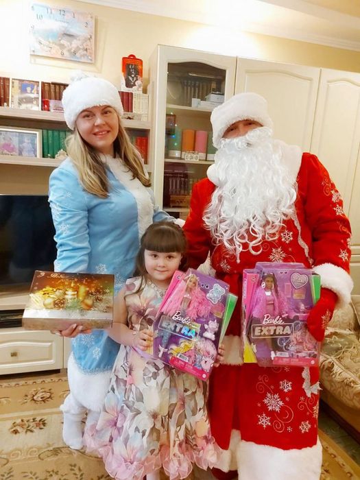 Костюм Дід Мороза і Снігуроньки