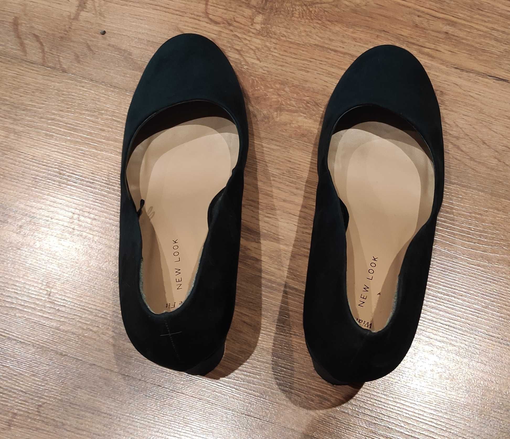 Buty wysokie na obcasie zielone rozm. 40/40,5, New Look