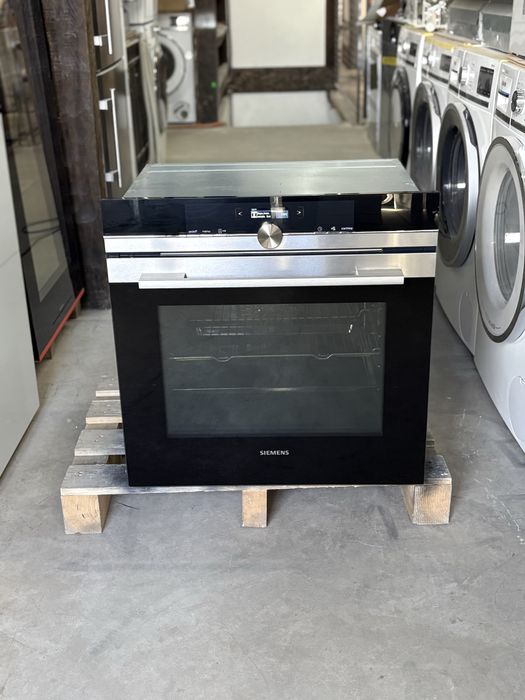 Вбудована духова шафа Siemens HB674GBS1/63 з самоочищенням