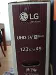 Tv Lg 49' com tela partida