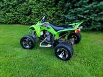 Quad kawasaki kfx 400 jedyny taki szeroka ośka sportowy szybki wariat