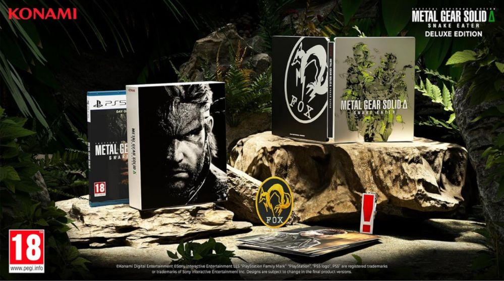 Metal Gear Solid Δ Snake Eater Deluxe Edition PS5 – NOWA, zafoliowana