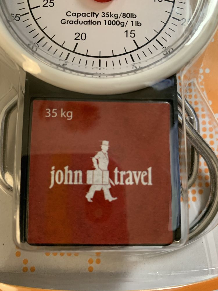 Balança portátil de viagem John Travel Scale