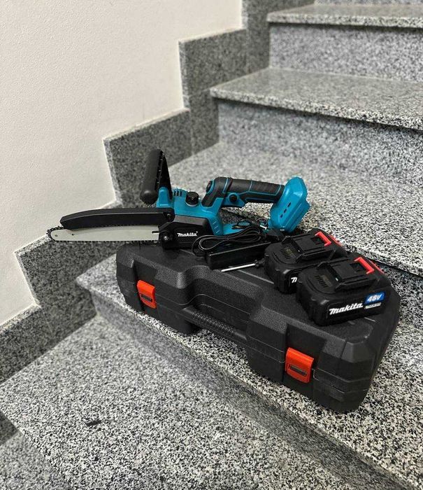 Цепная мини пила аккумуляторная макита веткторез пилка для сада 24V