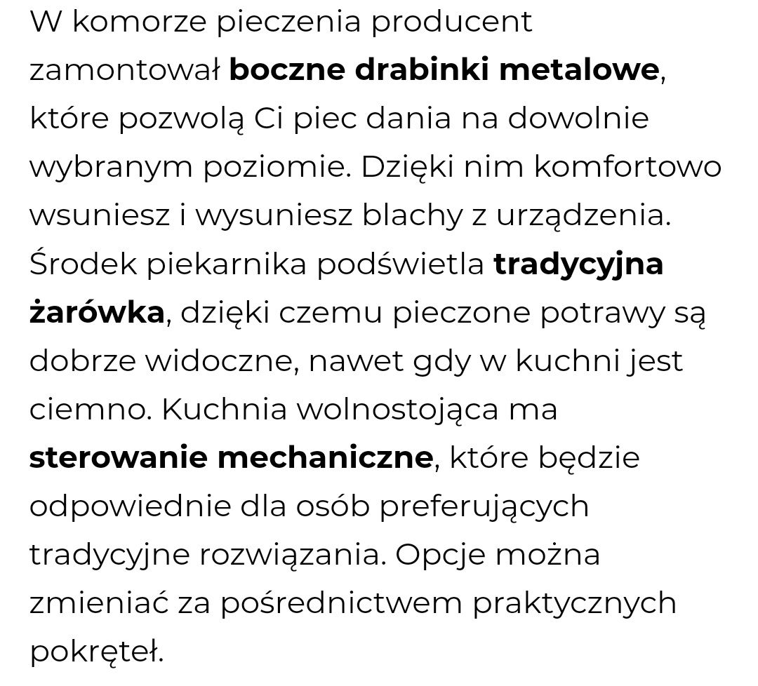 Kuchenka gazowa Beco