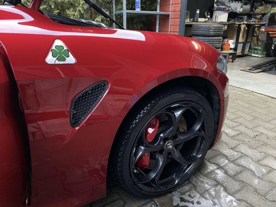 ALFA ROMEO GOULIA QV polski salon bezwypadkowy od fana marki 69 k km