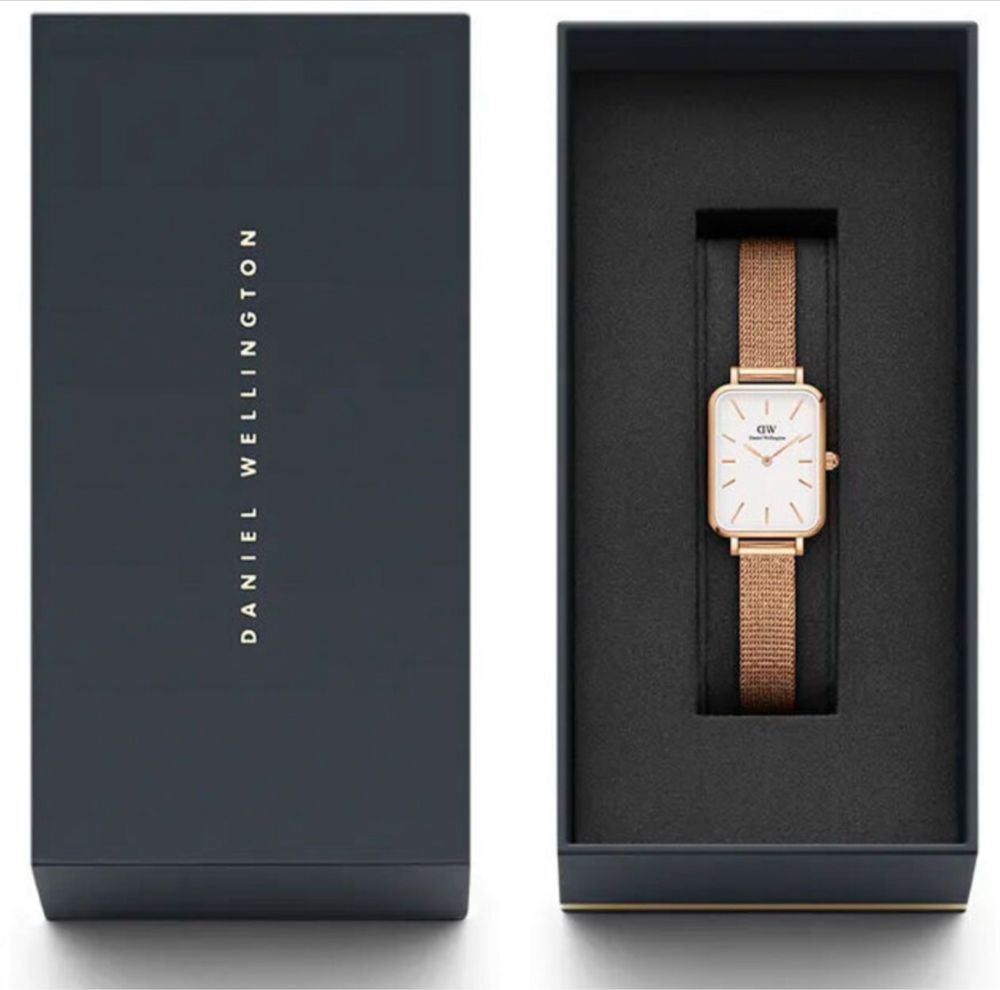 Годинник daniel wellington quadro pressed melrose dw00100431