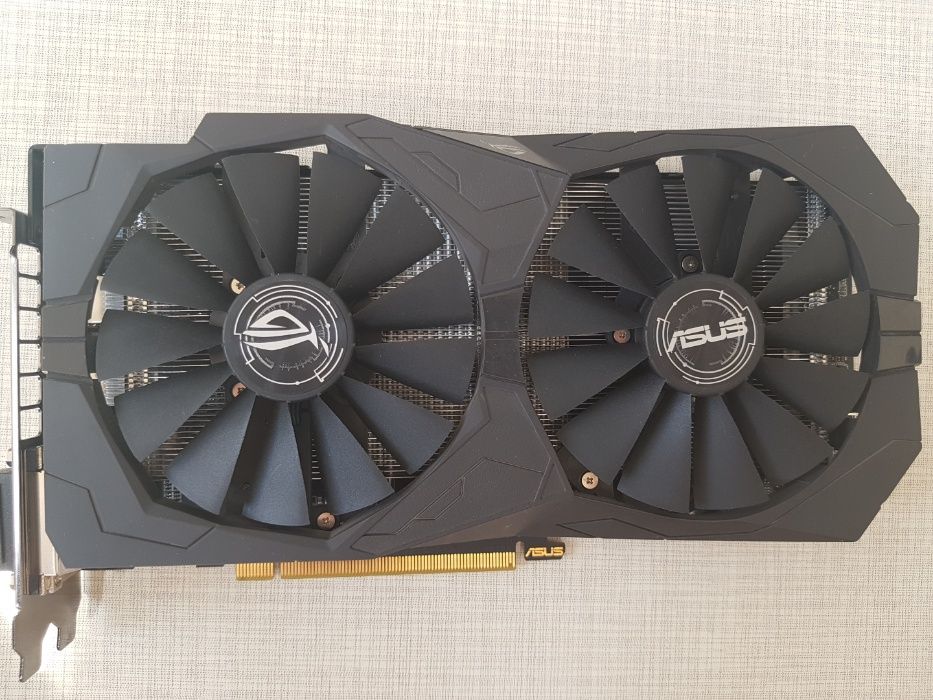 Видеокарта Radeon ASUS RX570 ROG Strix 4GB GDDR5 256bit. Обмен