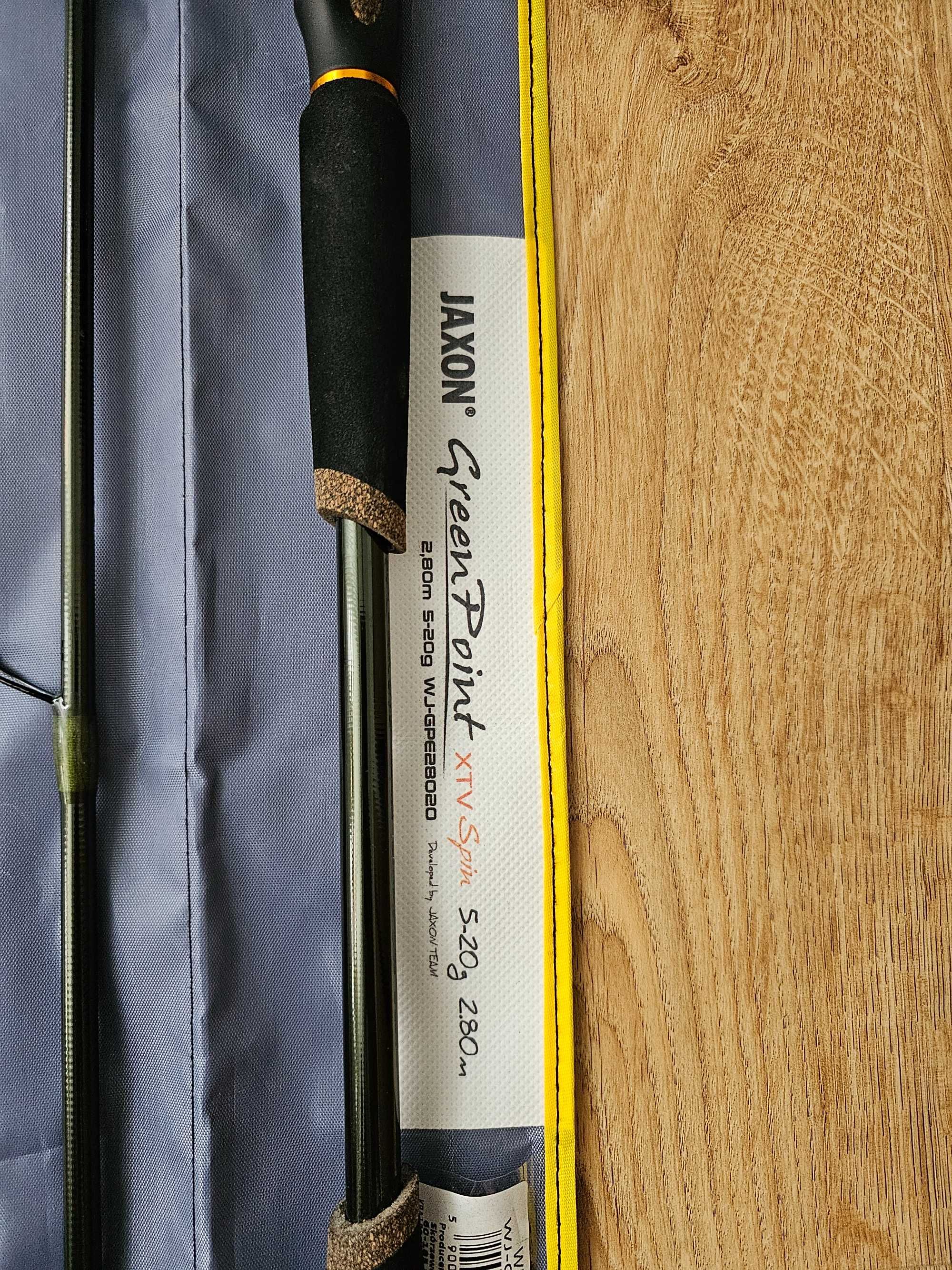 Wędka spinningowa Jaxon Green Point XTV spin 280 cm 5-20g