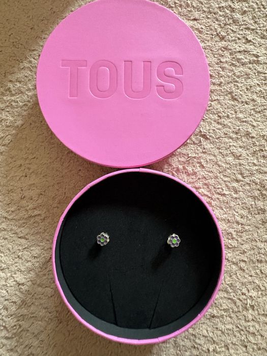 Brincos com flores tous