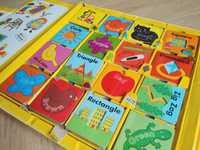 Książeczki edukacyjne kolory i kształty po angielsku