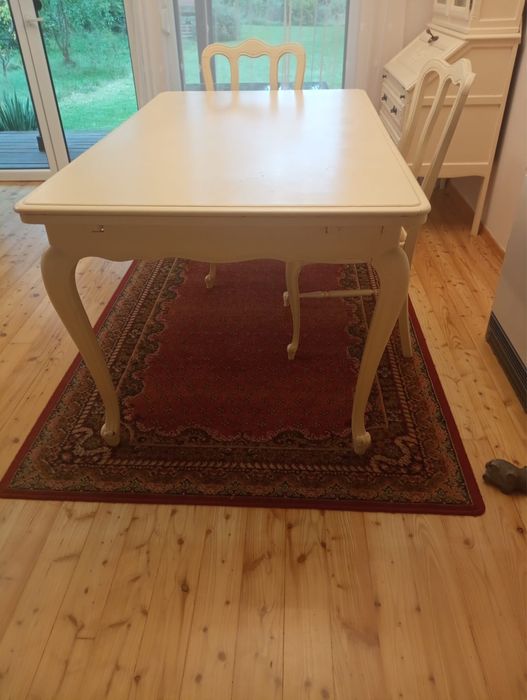 Stół krzesla drewno