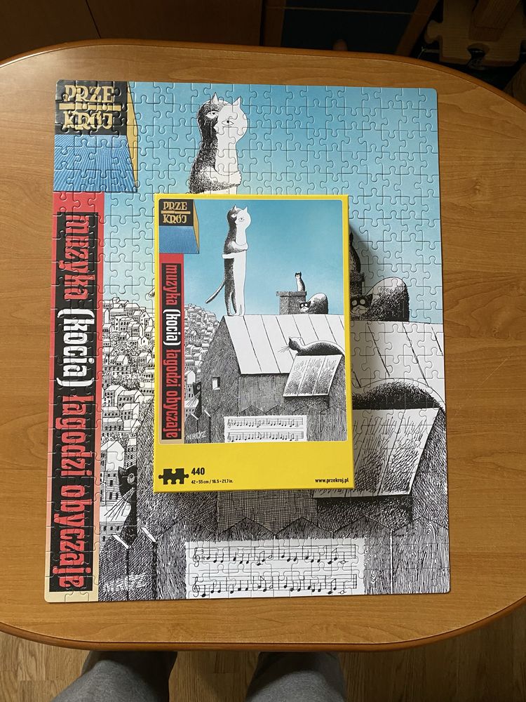 Puzzle 440 Koty Daniel Mróz Przekrój