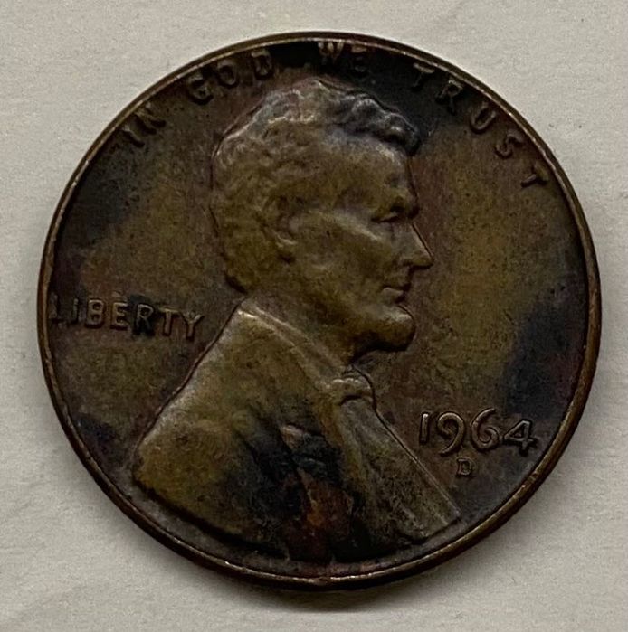 Moneta obiegowa USA 1 cent 1964rD