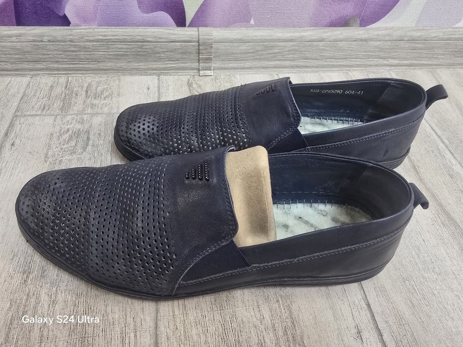 Мужские мокасины