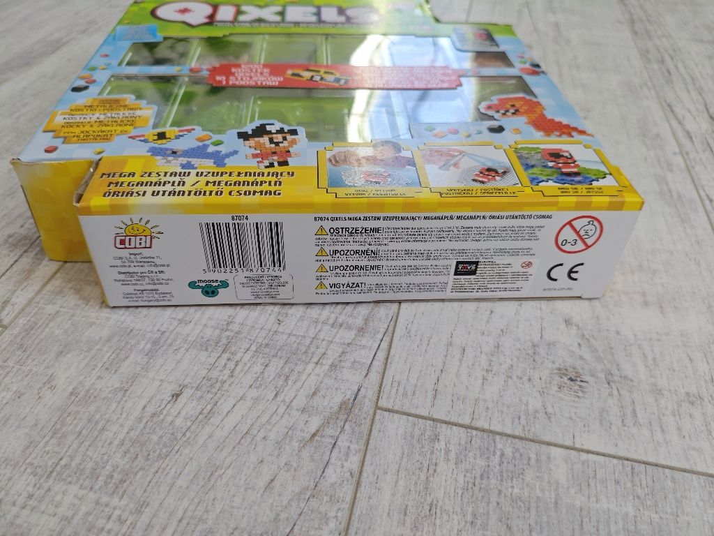 Qixels mega zestaw uzupełniający Cobi 1200 kostek