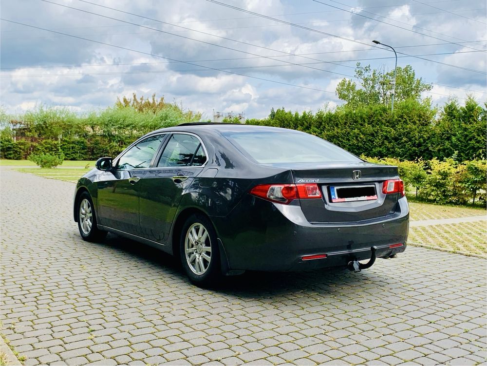 Honda Accord 2.2 Diesel 150KM Czarne Skóry Clima