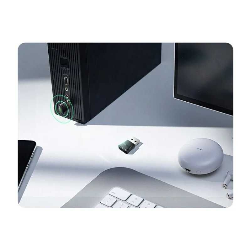 Nadajnik Bluetooth v5.3 Mini Transmiter na USB Baseus Adapter BT do PC
