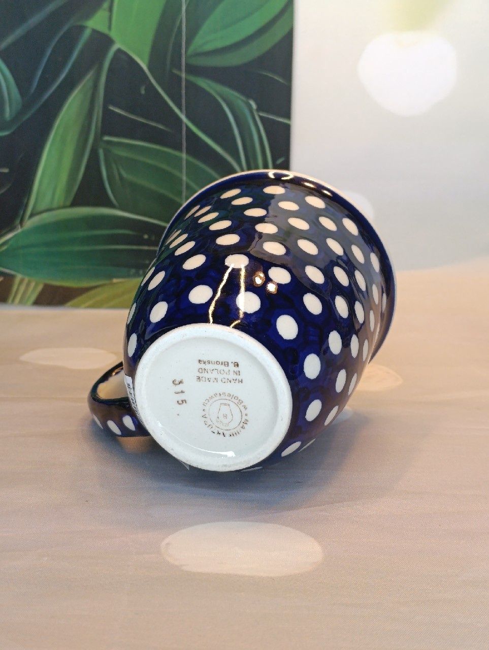 Kubek ceramiczny Mars Bolesławiec 500ml ceramika Bolesławiec