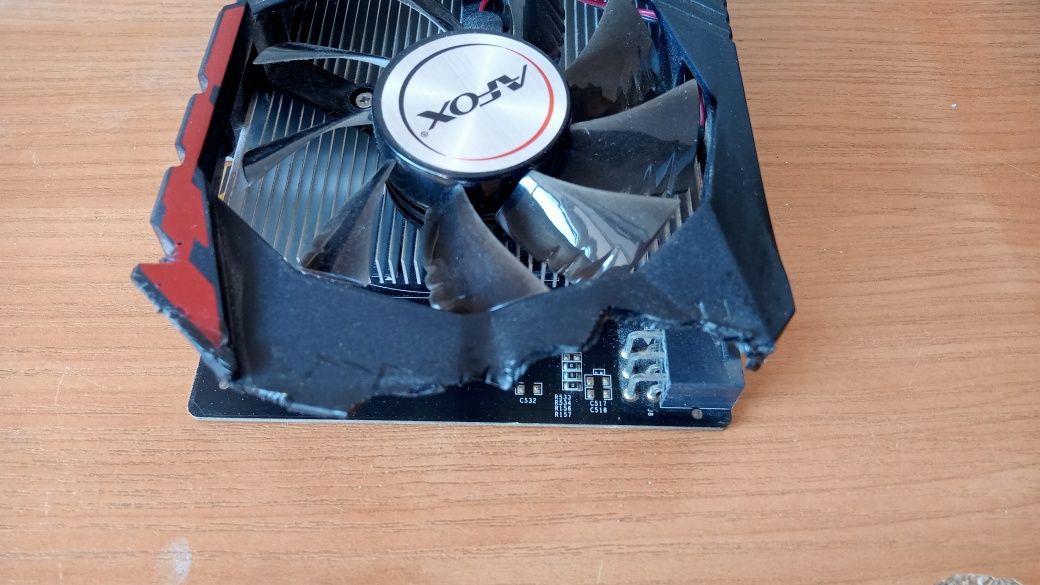 Відеокарта Afox750 ti 2gb 2048mb