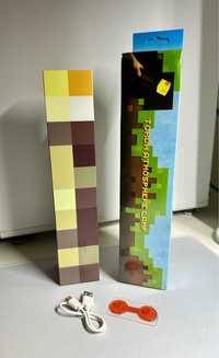 Luz Tocha Minecraft LED