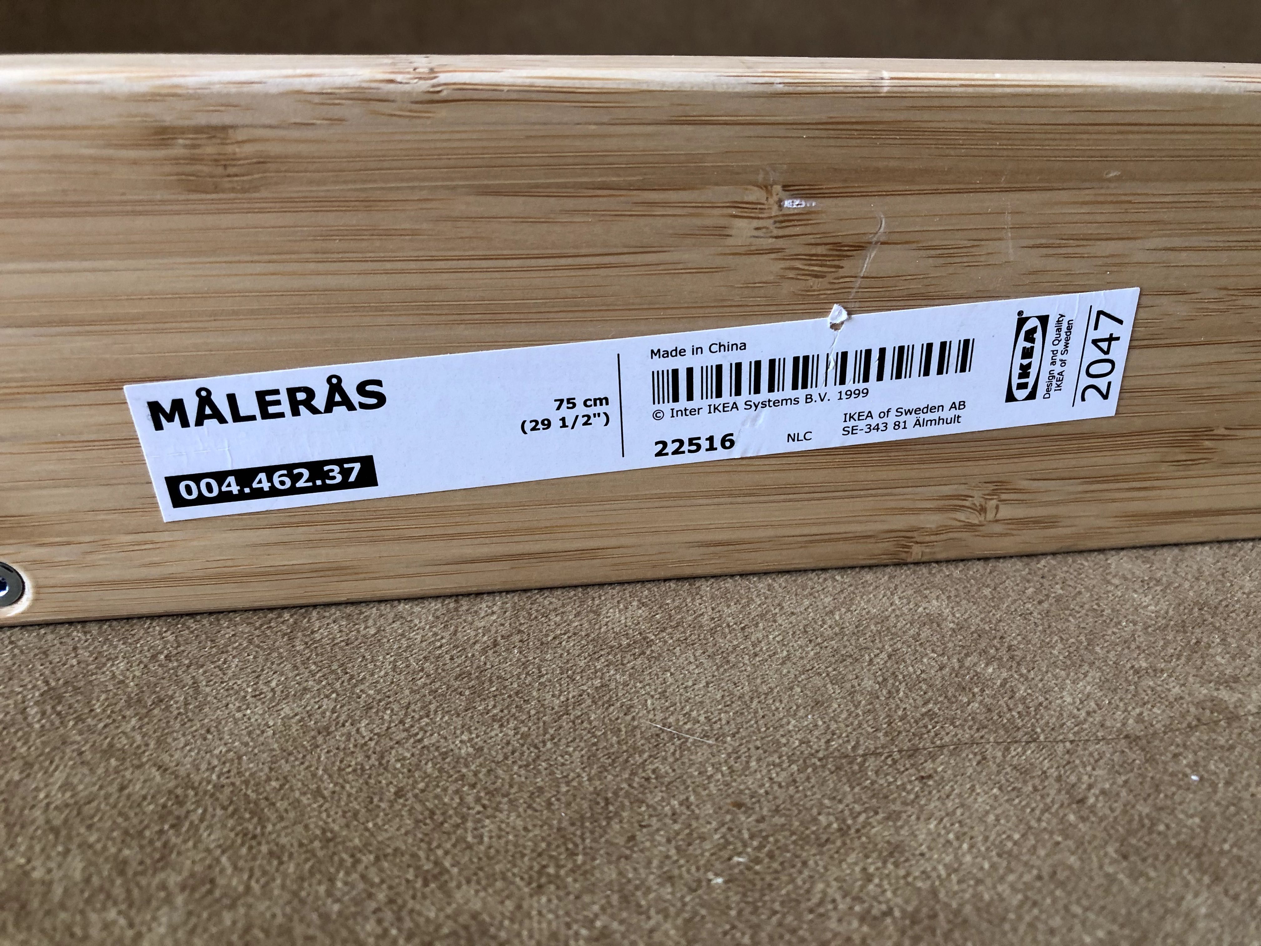 MÅLERÅS 75cm półka ikea