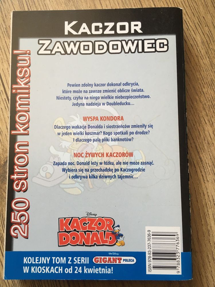 Komiks Gigant Poleca tom 155 „Kaczor zawodowiec”