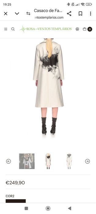 Casaco e saia marca Sahoco