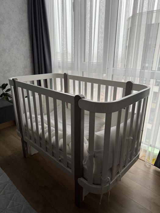 Ліжечко верес monaco (монако) з маятником. Кроватка. В ідеалі.