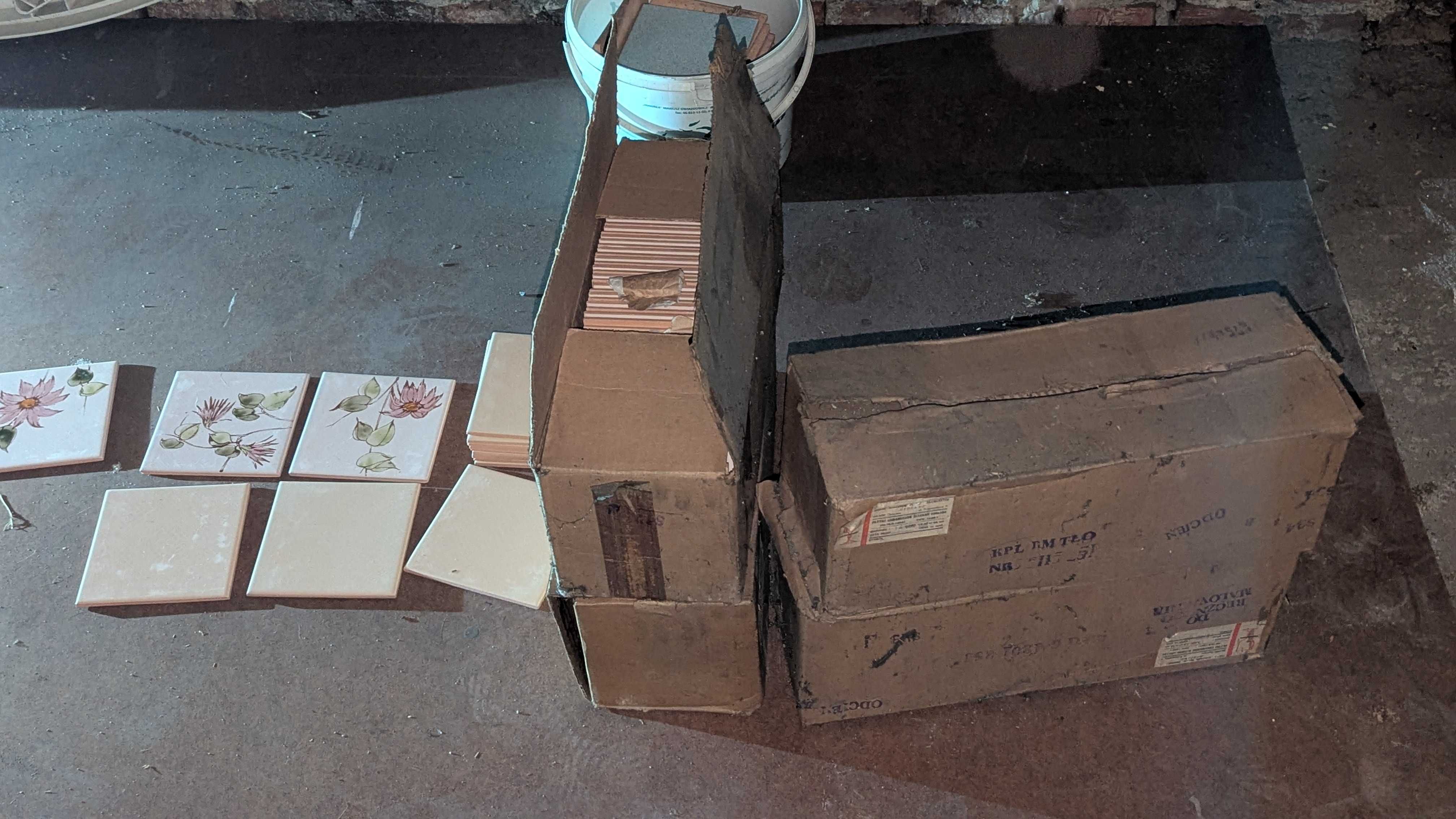 Płytki Ceramiczne 15x15 PRL 1986r