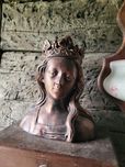 Piękna Maryja Królowa popiersie Matki Boskiej