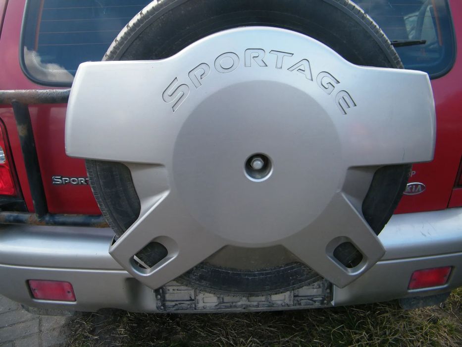 Osłona koła zapasowego Kia Sportage I (99r.)
