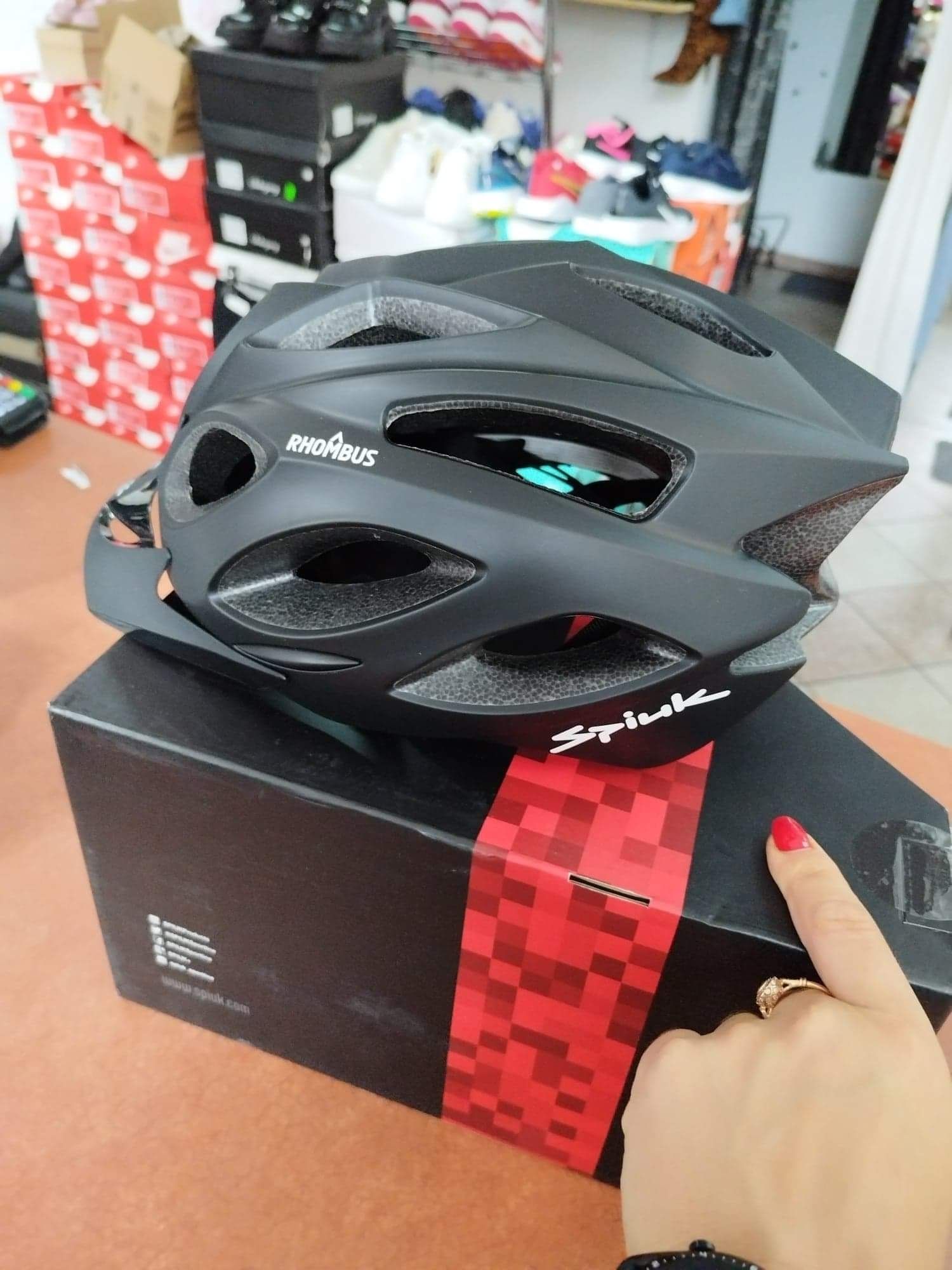 Kask Spiuk Rhombus rozmiar M-L