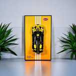 Держатель на  стену Рамка для Лего LEGO Technic Bugatti Bolide 42151