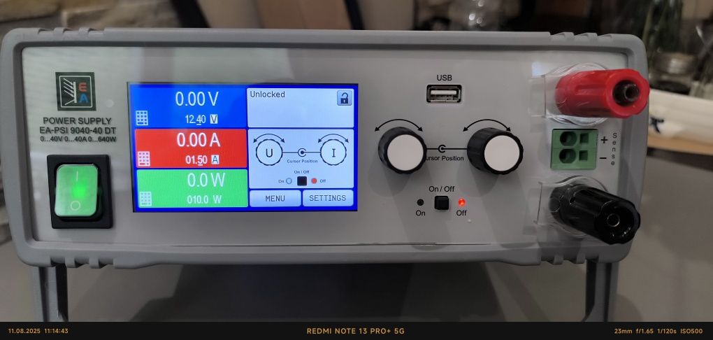 Zasilacz Stołowy EA-PSI 9040-40 DT